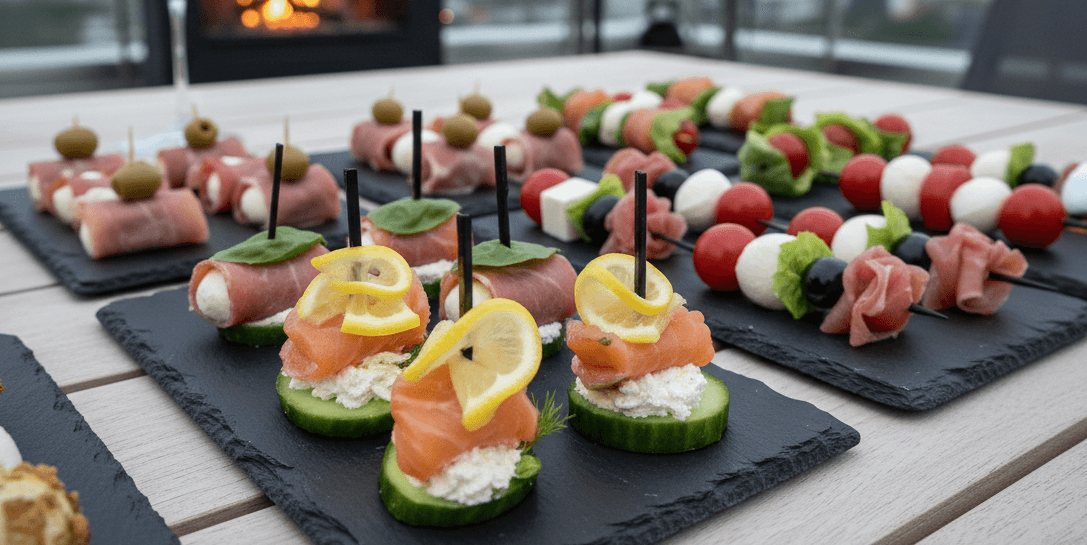 მინი ბრუსკეტები