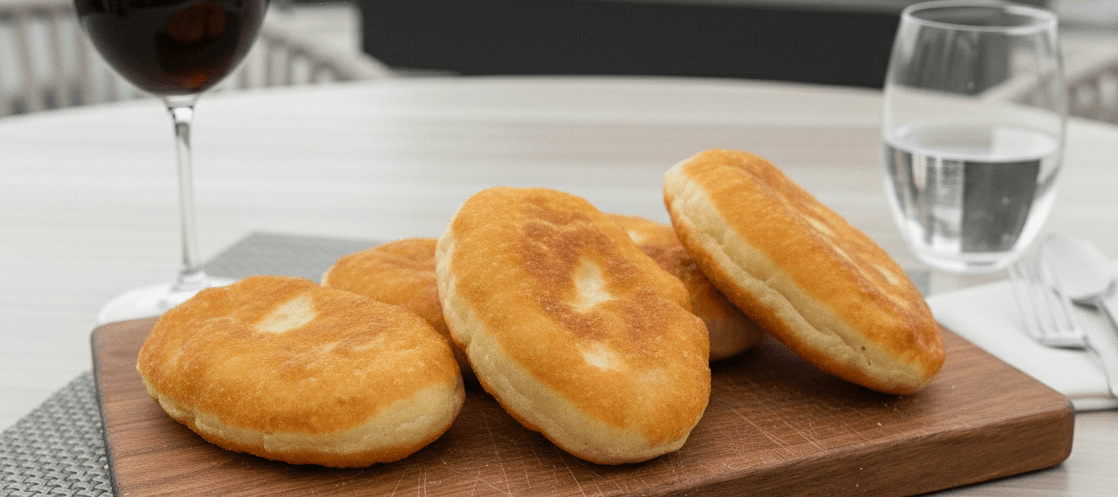 მინი კარტოფილის-ხორცის ღვეზელი